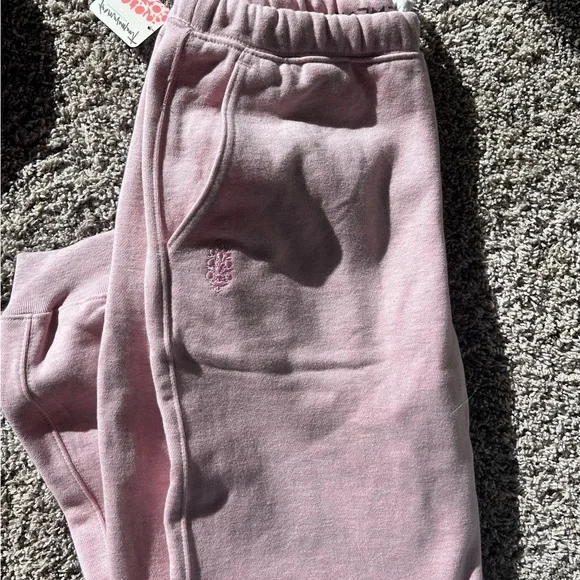 Free People Movement For The Win Joggers in Candy Rose Pink - Picture 5 of 6